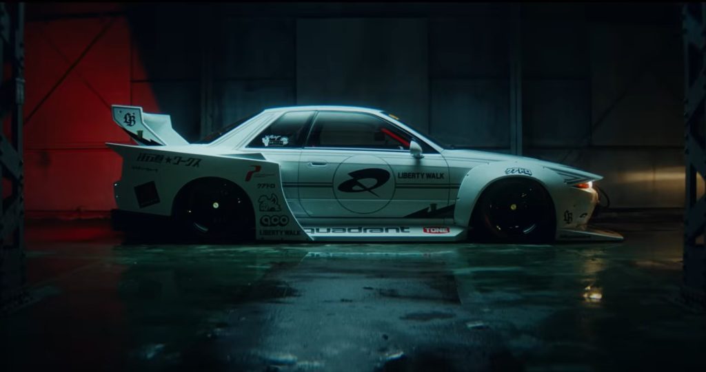 Formel 1-stjärna bytte ut Suzuka mot Shibuya för en natt och gav ett rått hyllningskyss till Japans vilda bilkultur