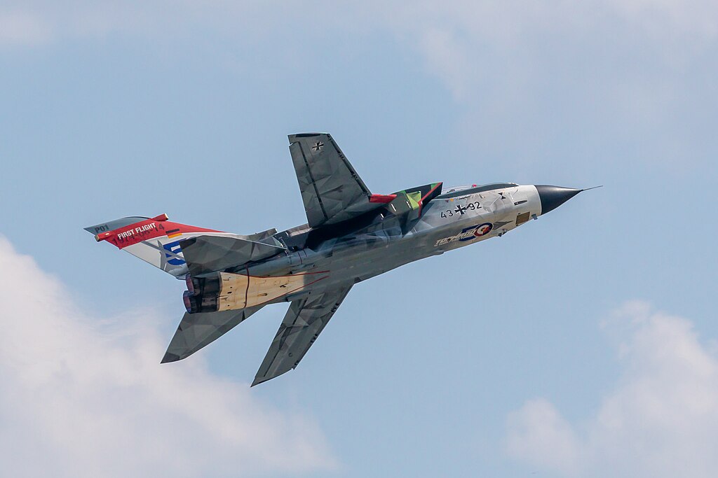 Matti Blume (CC BY-SA //commons.wikimedia.org/wiki/File:Panavia_Tornado_IDS,_ILA_2024,_Schoenefeld_(ILA44689).jpg or GFDL http://www.gnu.org/copyleft/fdl.html), via Wikimedia Commons